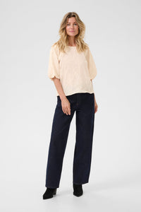 Cream Luna Blouse