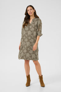 Cream Yana Dress