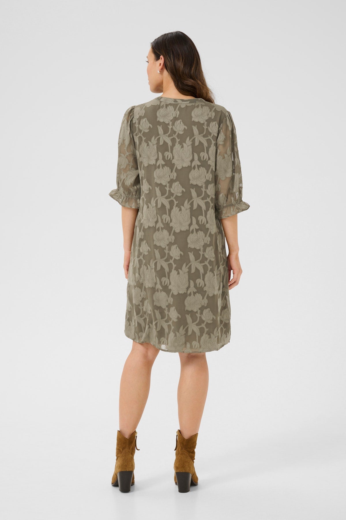 Cream Yana Dress