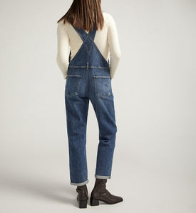 Silver Baggy Overall Indigo