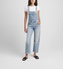 Silver Baggy Overall